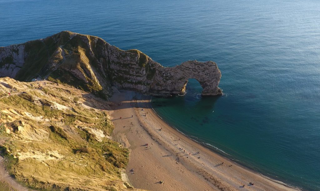 Durdle Door Jurassic Coast landmark in Dorset