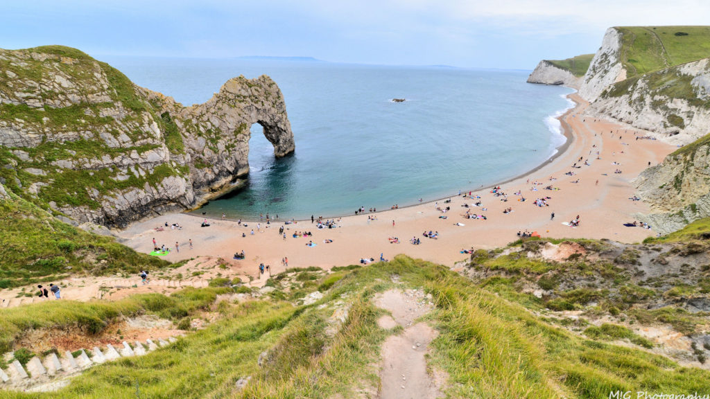 Durdle Door Jurassic Coast landmark in Dorset