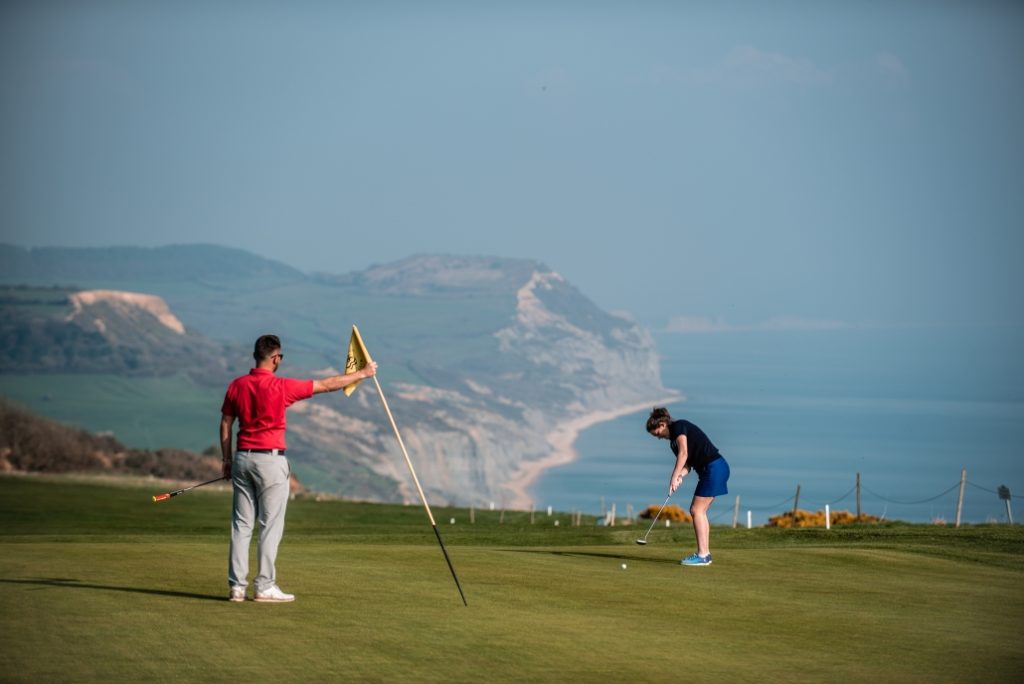 lyme regis golf club on the jurassic coast