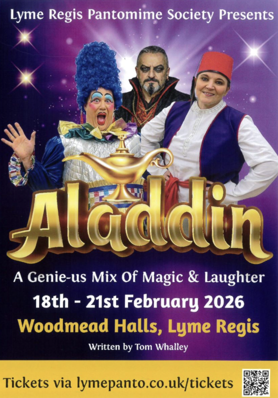 Aladdin in Lyme Regis